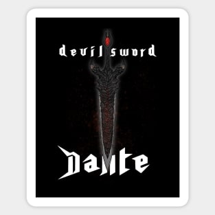 Devil Sword Dante - Devil May Cry Sticker